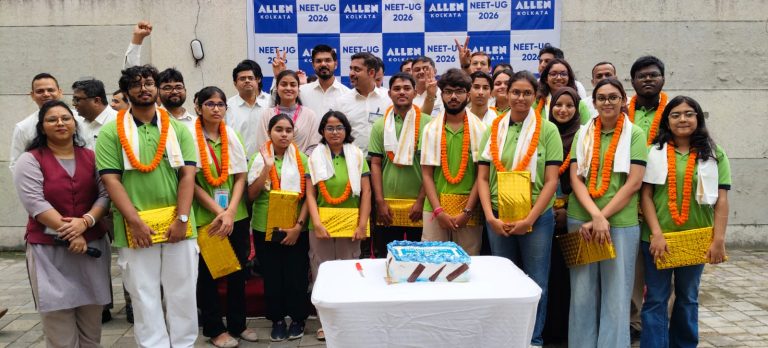 3 Allen Kolkata students have secured AIR ranks in Top-1000 and 5 Allen in Top 1600 Ranks